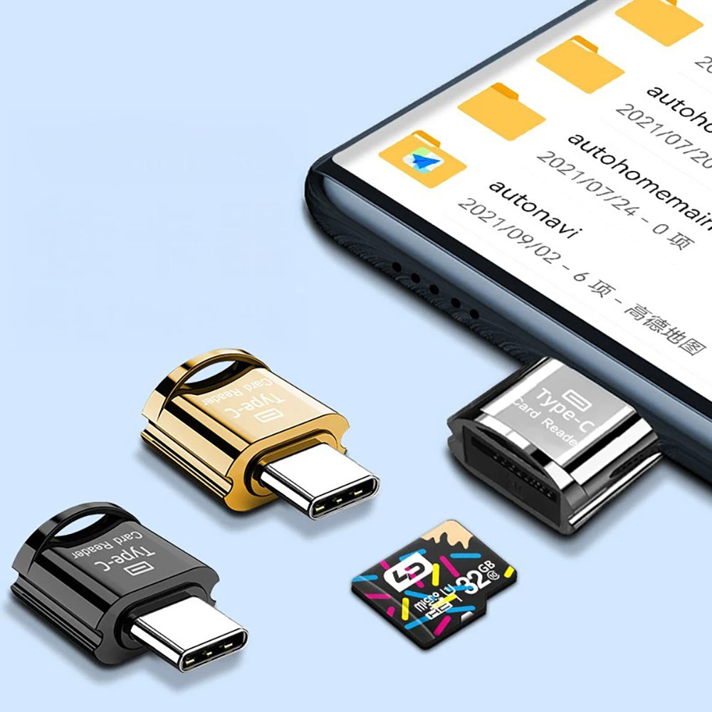 Go Des AC-54 Type-C Çıkışlı OTG Hafıza Kart Okuyucu Go Des AC-54 Type-C Çıkışlı OTG Hafıza Kart Okuyucu